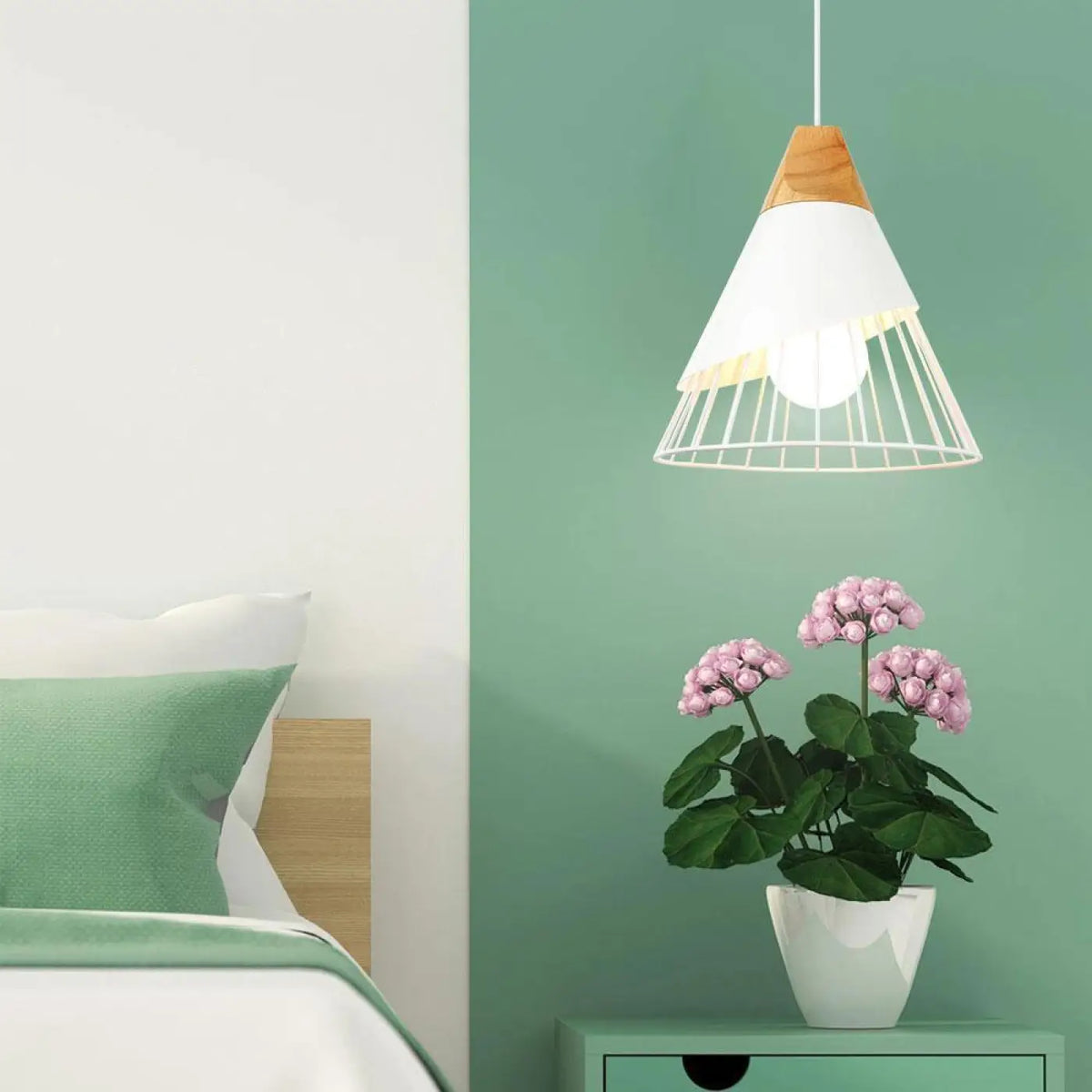 Lampe suspendue simple