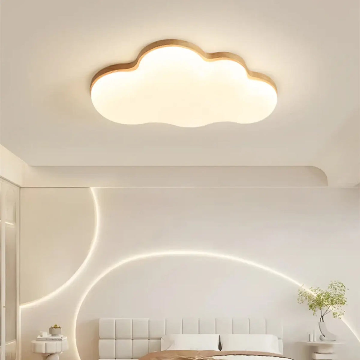 Plafonnier nuage enfant