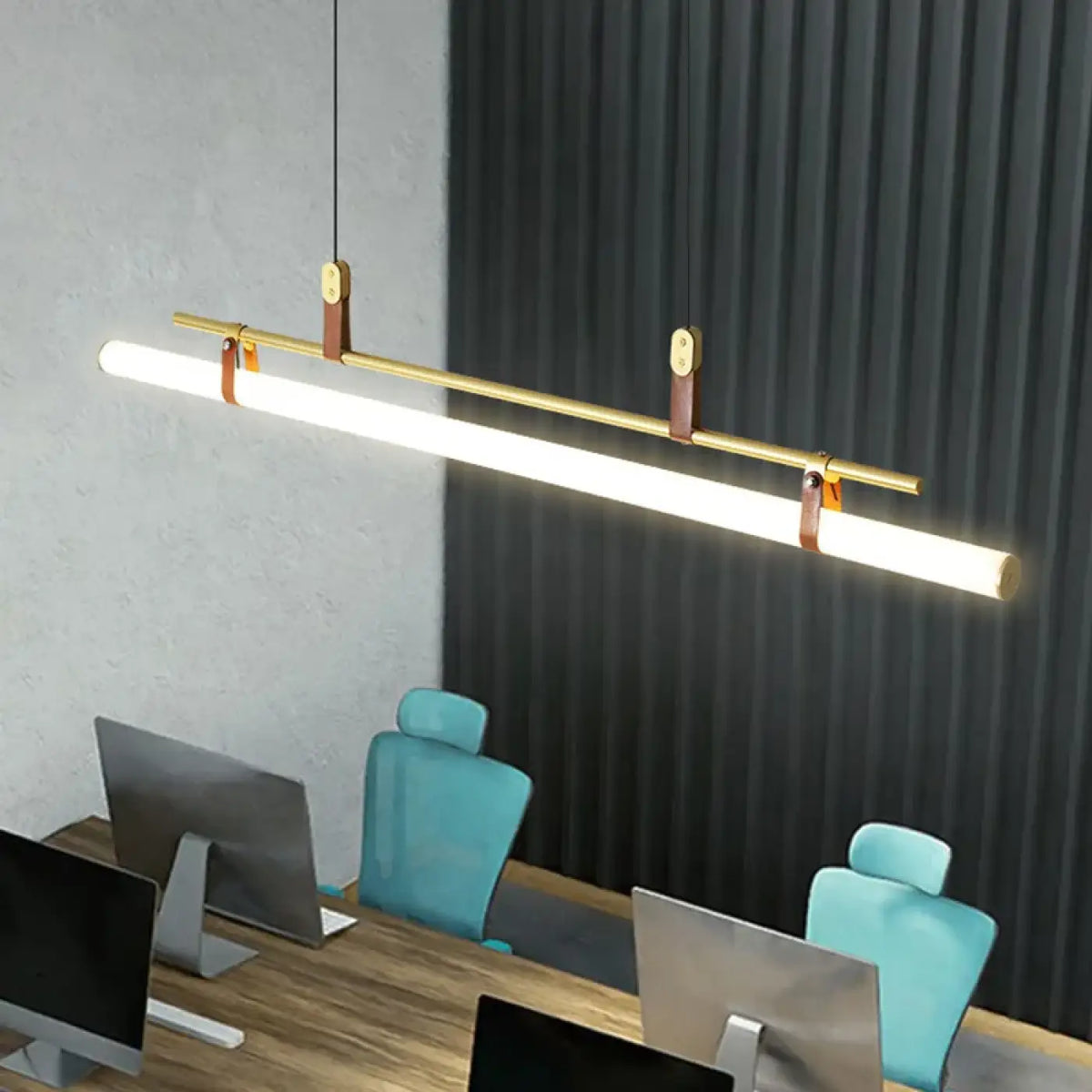 Suspension luminaire tube LED