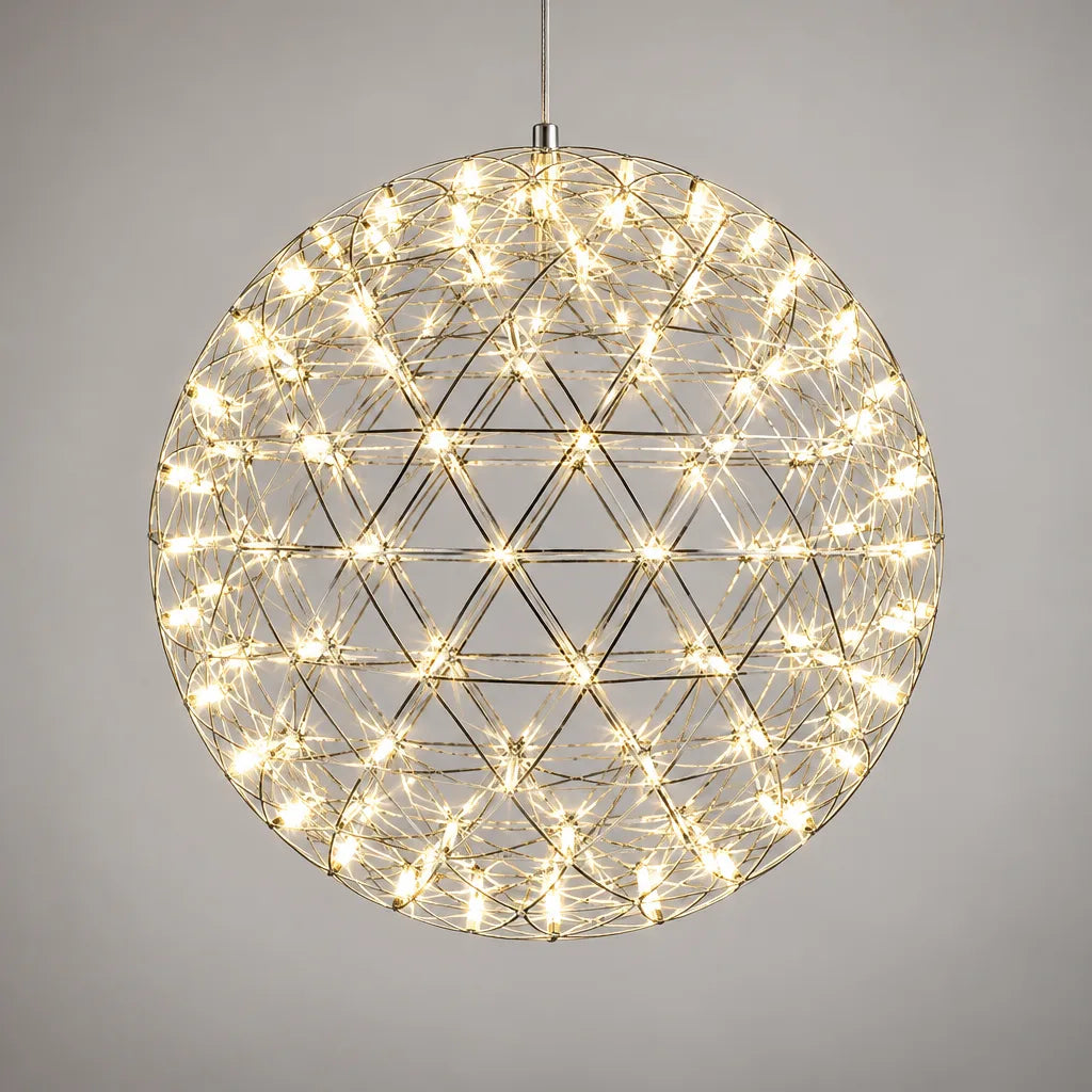 Suspension luminaire boule LED