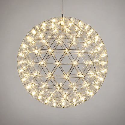 Suspension luminaire boule LED