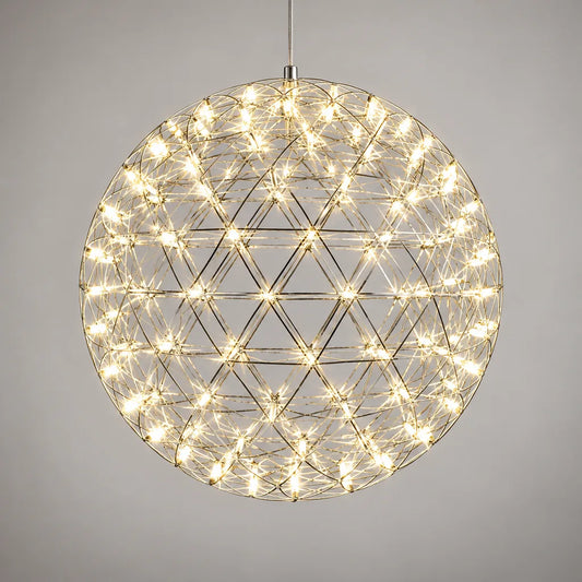 Suspension luminaire boule LED