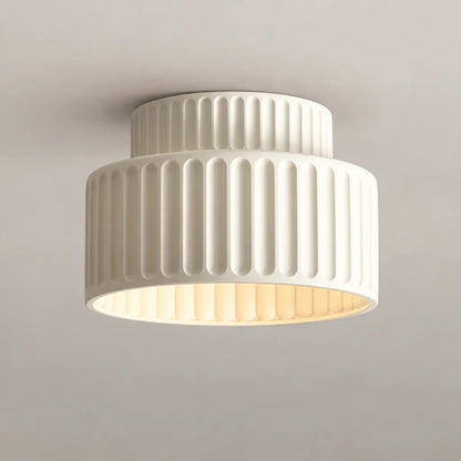 Plafonnier contemporain couleurs naturelles
