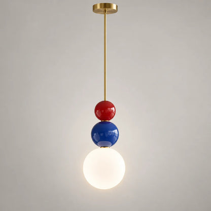 Suspension luminaire résine design