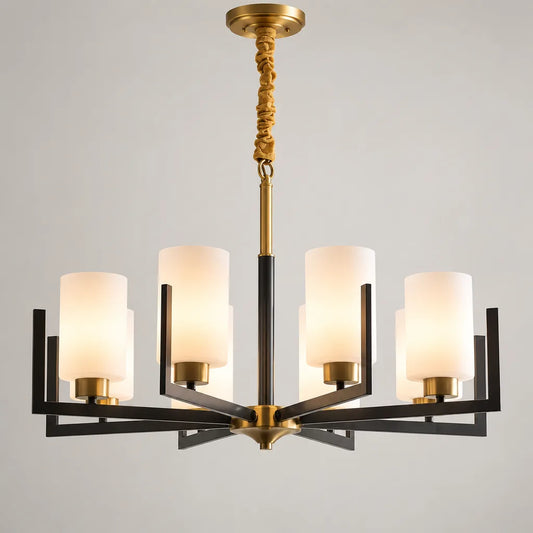 Suspension lustre verre contemporain