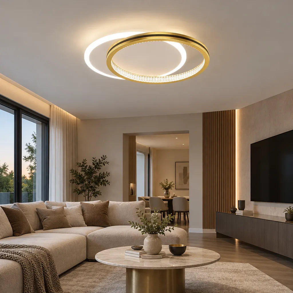 Luminaire plafonnier formes