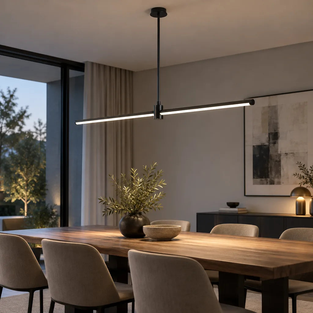 Suspension linéaire LED design