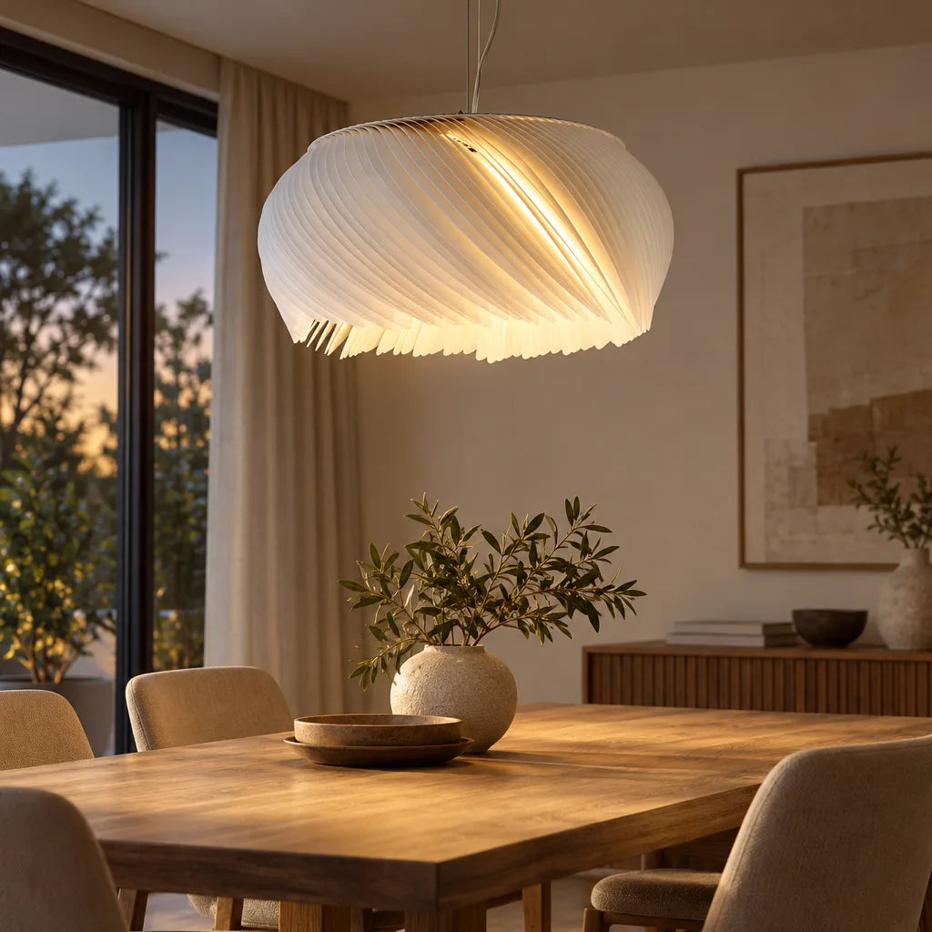 Suspension design forme organique