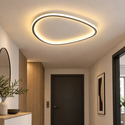 Plafonnier forme organique