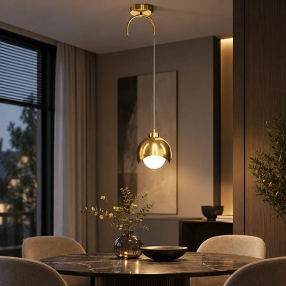 Suspension boule luminaire