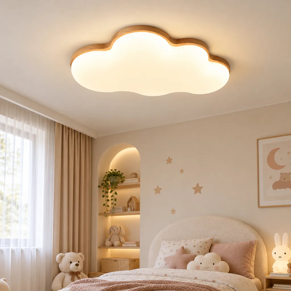 Plafonnier nuage enfant