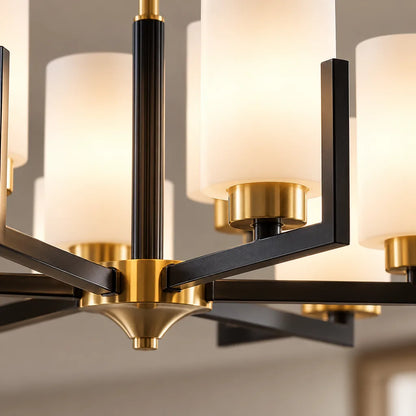 Suspension lustre verre contemporain