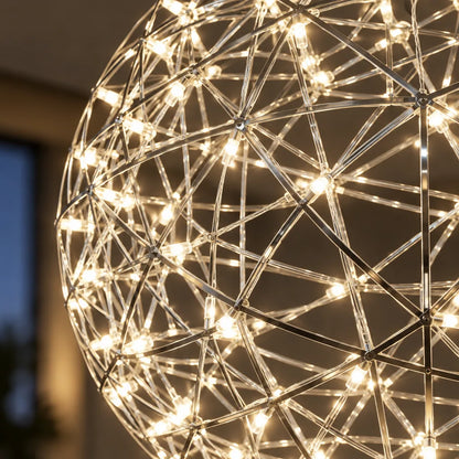 Suspension luminaire boule LED