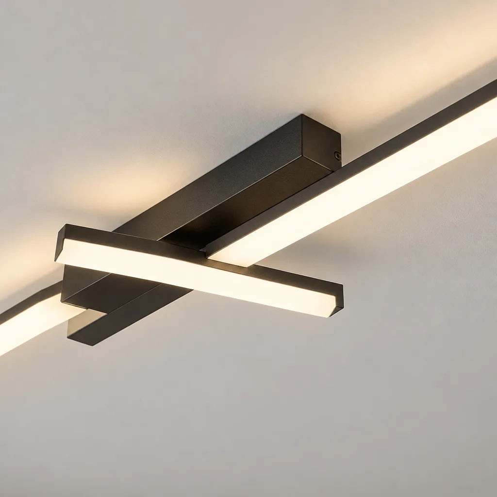 Plafonnier linéaire LED moderne
