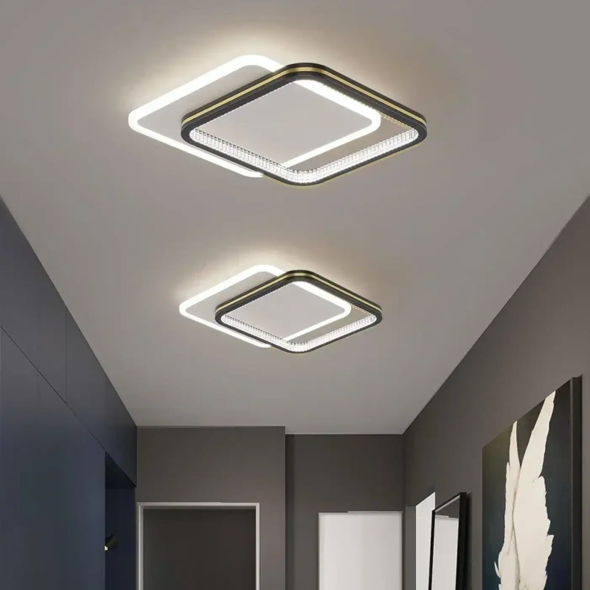 Luminaire plafonnier formes