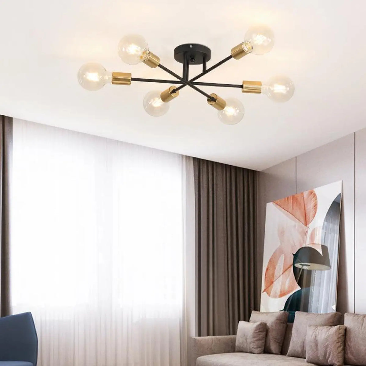 Plafonnier ampoule LED