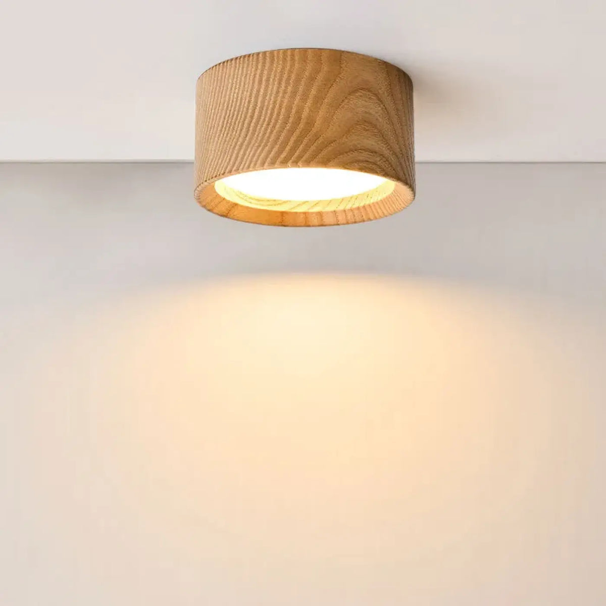 Plafonnier LED encastré beige