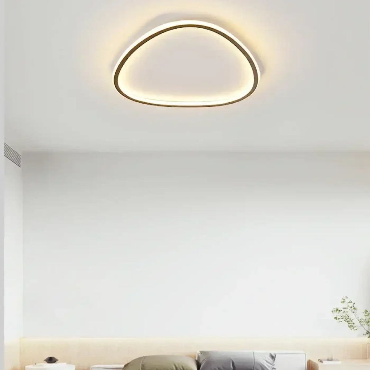 Plafonnier forme organique