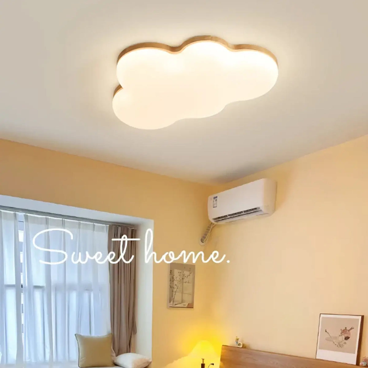 Plafonnier nuage enfant
