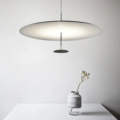 Suspension luminaire ovale