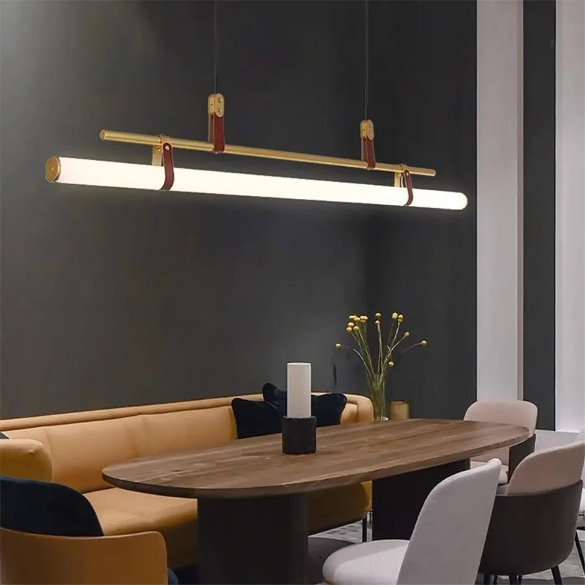 Suspension luminaire tube LED