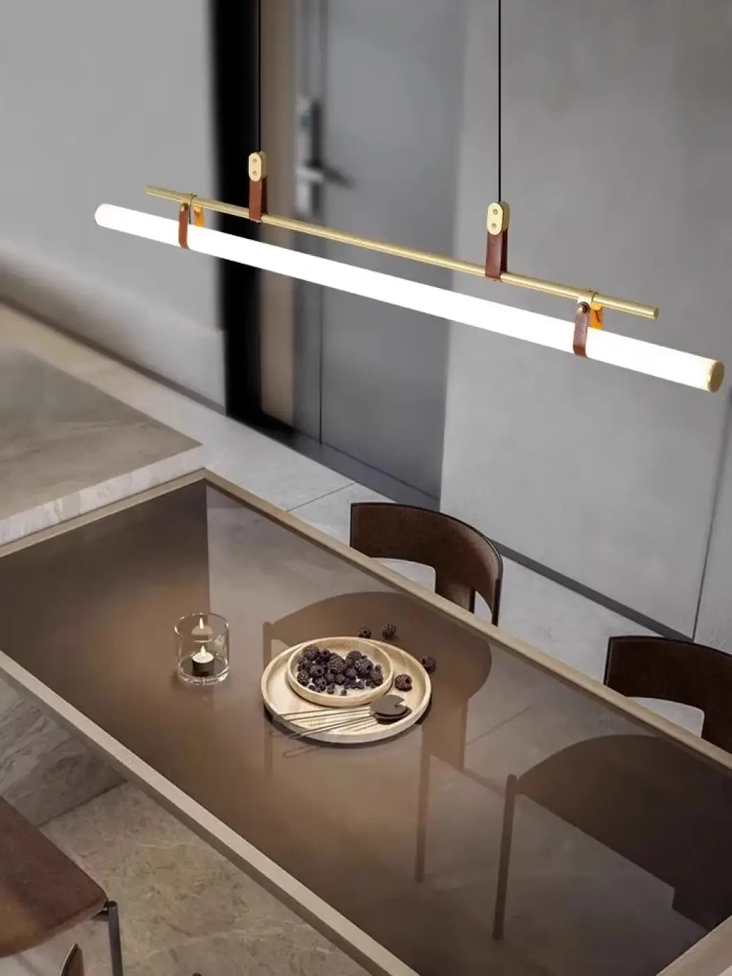 Suspension luminaire tube LED