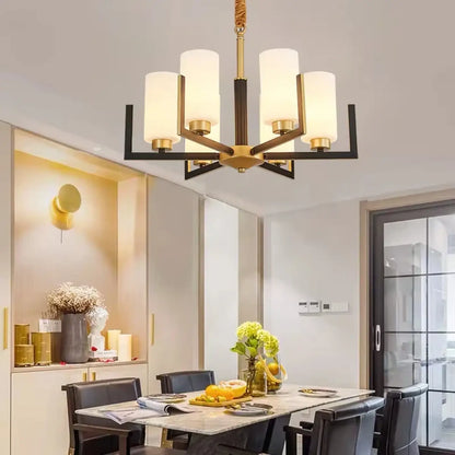 Suspension lustre verre contemporain