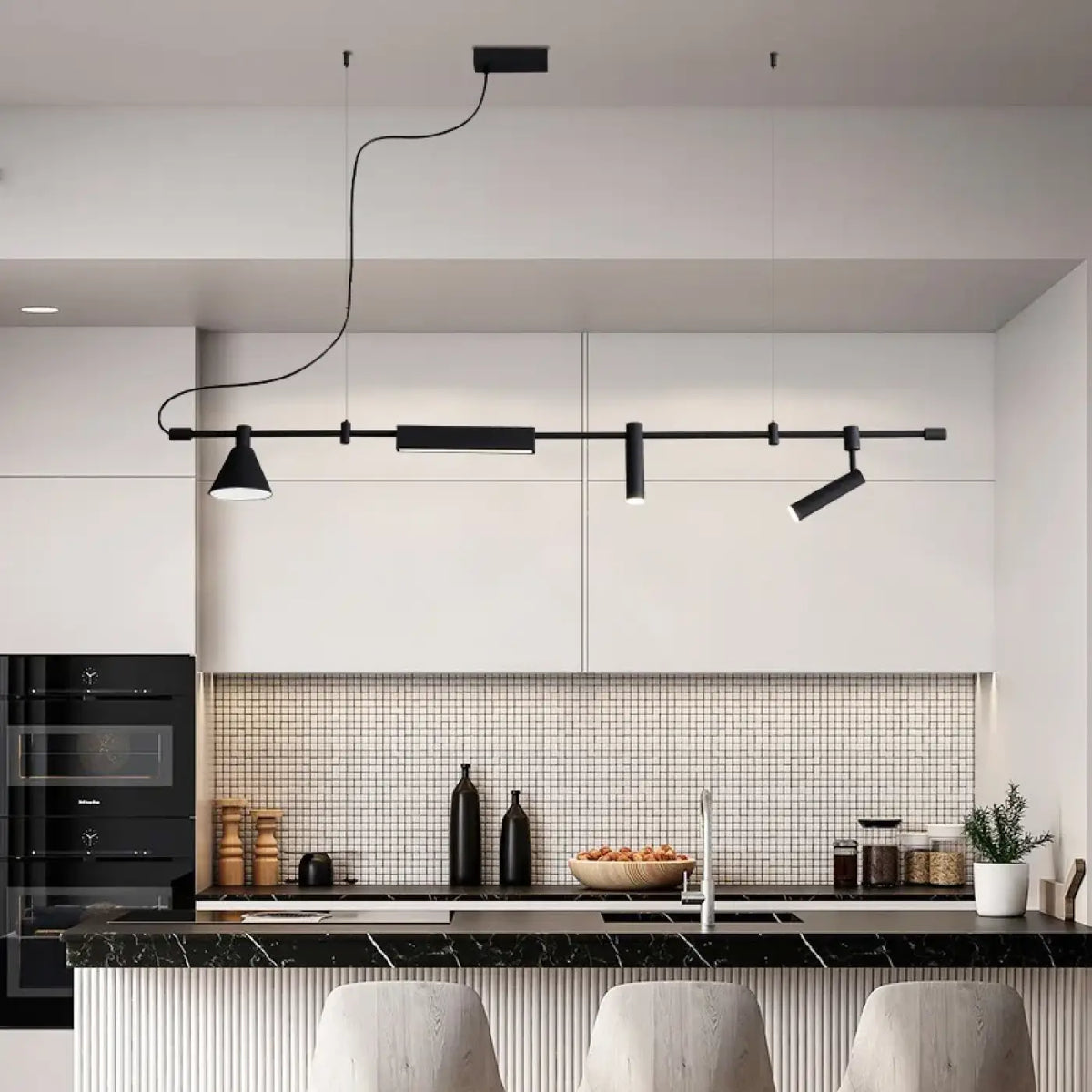 Suspension rail spots cuisine